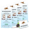 Qualirey 4 Pack Sticky Mouse Traps 8 x 14 Large
