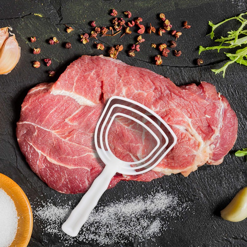 BOLEXINO Professional Square Bone Dust Scraper/meat scraper- Catering kitchenware Square