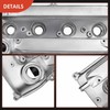 A-Premium Engine Valve Cover with Valve Cover Gasket Compatible with