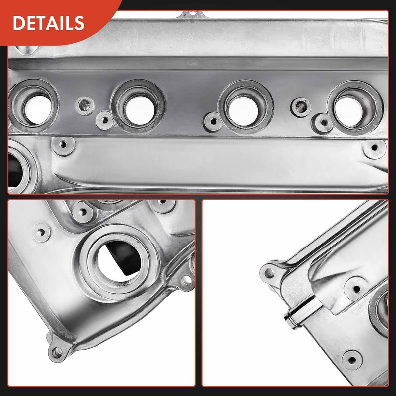 A-Premium Engine Valve Cover with Valve Cover Gasket Compatible with