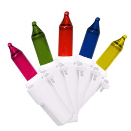 Brite Star Designer Series Lights, White Wire_Multi