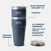 YETI Rambler Stackable Tumbler with Magslider Lid, Rescue Red, 30