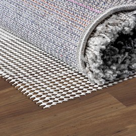 Unique Loom Anti-Slip All Surface Slim Indoor Use Rug Pad (2' 6" x 15' 11" Runner)