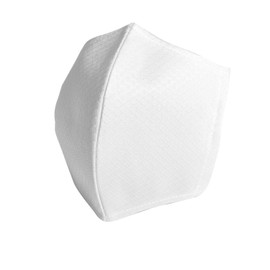 Reward AC104 Washable 3D Cloth Mask, Can Be Used Overlapping with Non-woven Mask, Cloth Mask Made by Baseball Uniform Manufacturer, Uses Mesh Back Material, Made in Japan (Hamamatsu Factory) White M