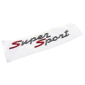 'Letter Wall Sticker for Luggage Compartment Anthracite/Red 105x25 mm