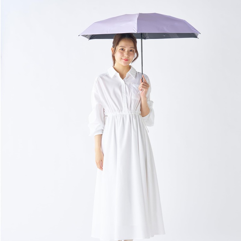 kowaza 30287 Folding Umbrella, Hand Opening, 100% Light Blocking, Heat