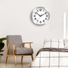 Roymnie Wall Clock Silent Non-Ticking Modern Clock Battery Operated 8