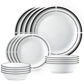 Corelle Brasserie 16 pc Dinnerware Set, Service for 4