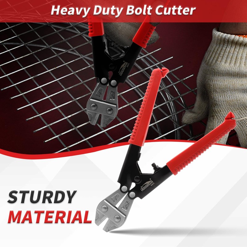 HOUSERAN Bolt Cutter 8 inch CR-V, Mini Bolt Cutter Heavy