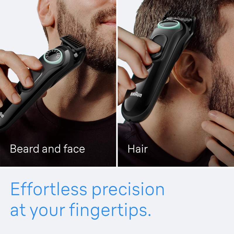 Braun All-in-One Style Kit Series 3 3470, 8-in-1 Trimmer for