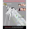 GRICH Filtered Shower Head with Handheld: 2.5GPM Shower Deads with