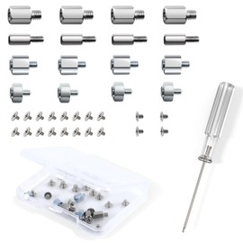 NVMe M.2 SSD Standoff and Mounting Screws Kit for Asus ASRock Gigabyte MSI Motherboards, for Laptop PC Repair & DIY, 36pcs