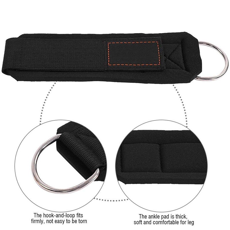 VGEBY1 Ankle Straps Ankle Straps with D-Ring Hanging Straps Gym