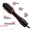 Revlon One-Step Volumiser Plus (Detachable Head, Ceramic Titanium Barrel, Styling