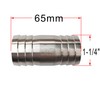 JENSWILL 1-1/4" Stainless Steel Hose Barb Fitting Straight Shape Barbed