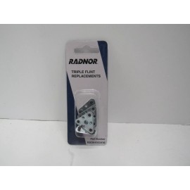 Radnor Triple Flint Replacements RAD64003416  Package of 4
