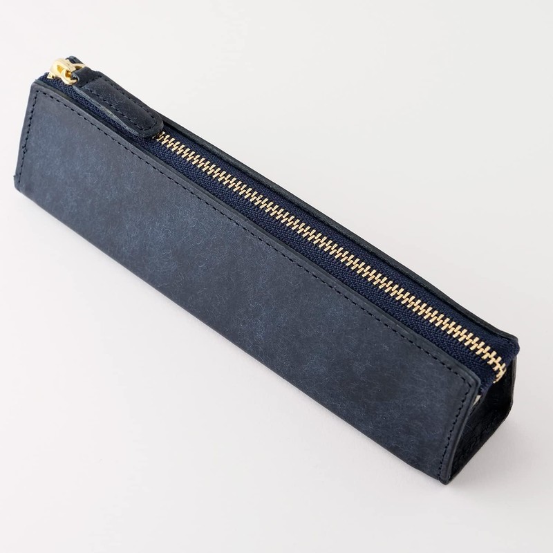 Slip-On PB Zipper Pen Case M Navy (Dark Blue) A-IPV-5801