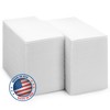 300-Pack BloominGoods Disposable Bathroom Napkins | Single-Use Classic Lite Linen-Feel