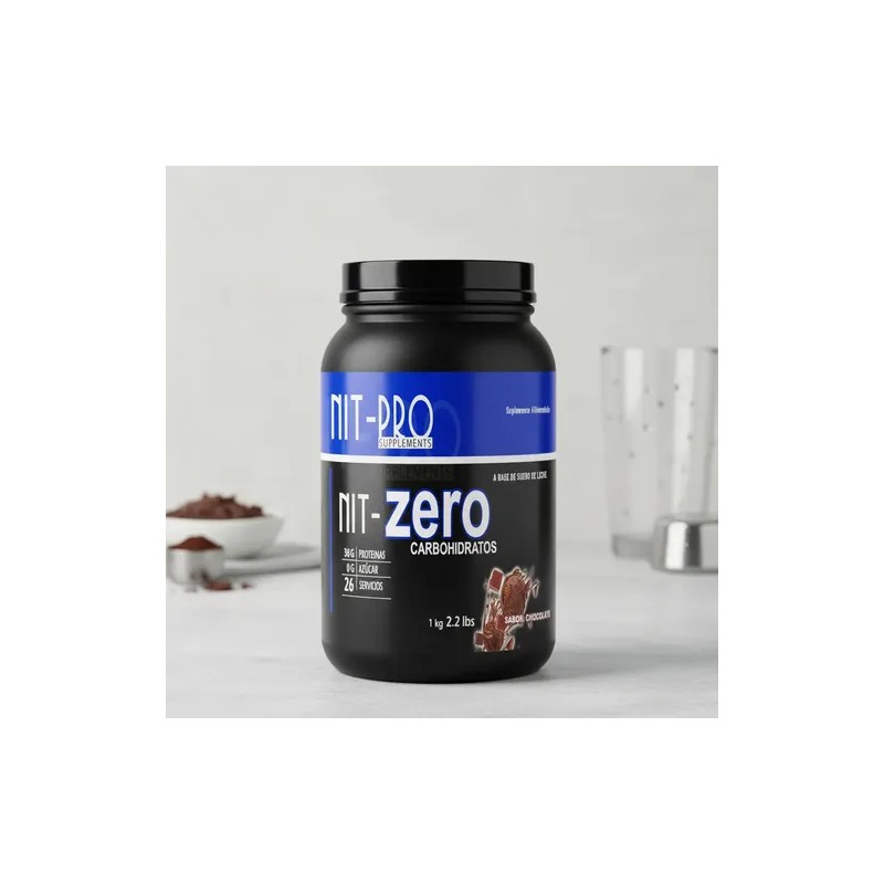 Proteína Whey Isolatada Hidrolizada Nit-pro 1kg 60servicios