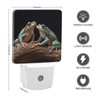 LFDSKCBR Night Lights Plug Into Wall Two Frogs Printing Auto