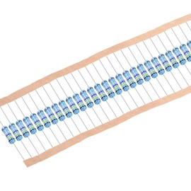 sourcing map Metal Film Resistor 0.47 Ohm 2 W 1% Tolerance 5 Colours Pack of 30