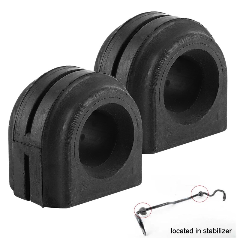 2pcs Front Axle Stabilizer Sway Bar Bushing Left Right 31356777933