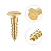 sourcing map Pack of 50 Wood Screws M4 x 16