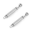 2pcs Stainless Steel Strawberry Huller Multi-Function Stainless Corer and Pitter