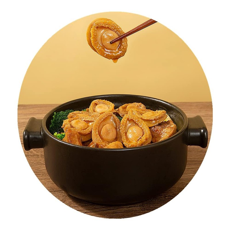 Sweet Post Braise Abalone in Oyster Sauce, Braise Abalone -