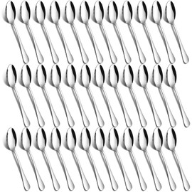 PionStar Stainless Steel Tea Spoons Set of 36 (5.5 inches/14 cm) Dishwasher Safe, Latte Macchiato Spoon/Espresso Spoon/Small Spoon/Dessert Spoon for Home/Kitchen/Restaurant