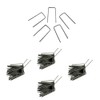 versandfuxx24 Clips for Flower Arrangements 17 x 35 mm -