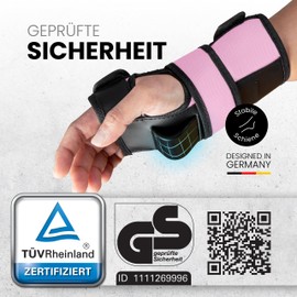 99FLIPS Inline Pads Adult with GS [Set of 6] Dive - M in Pink - Protectors Inline Skates Women's Protectors Inline Skates Adults - Skateboard Accessories - Ice Skate Protectors