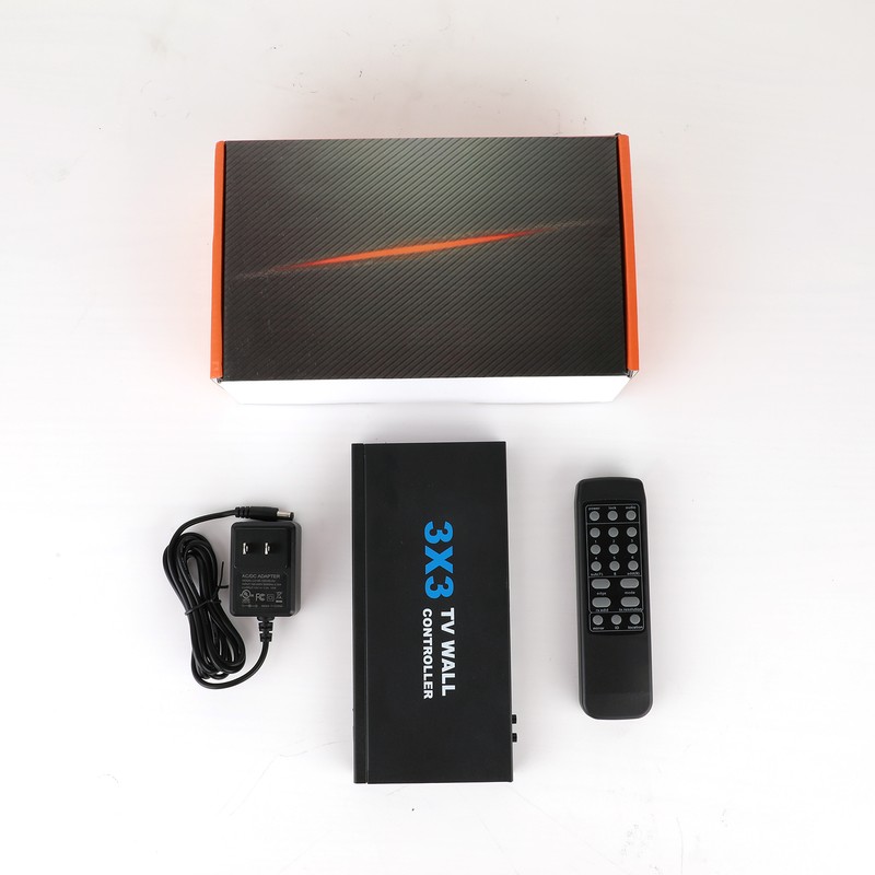 3X3 Video Wall Controller TV Wall Processor for High Definition