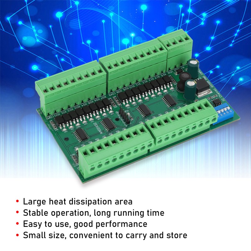 RS485 Input Controller 32 Channel DIN Rail Isolated PLC Switch