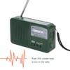 Plastic Outdoor Emergency Light Radio Hand Crank Generate Electricity Multifunction