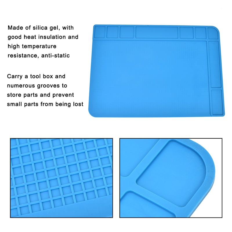 Heat resistant Silicone Mat Pad Repair Work Station for Phone