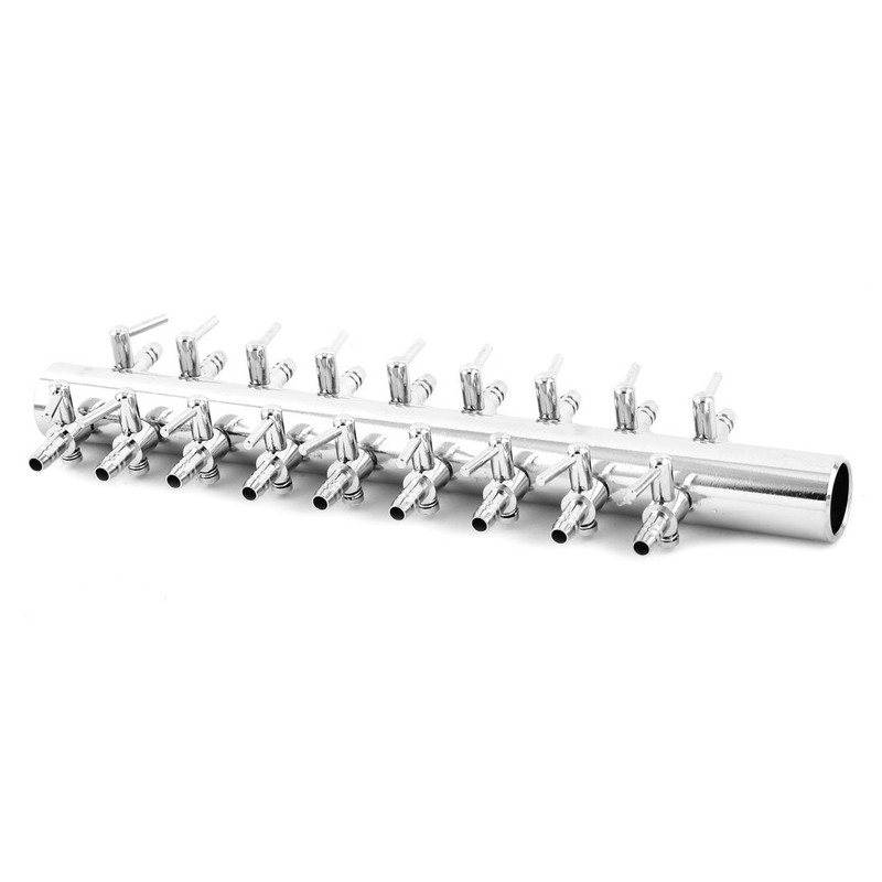 uxcell Aquarium 18 Way Inline Manifold Air Flow Pump Tubing