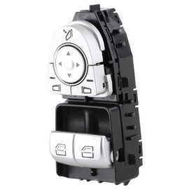 ISAKEN A2059050302 Window Switch, Electric Window Control for Mercedes C-Class W205 C160-C450 AMG 43/63 Vito W447 Power Window Switch Front Left Main Window Switch