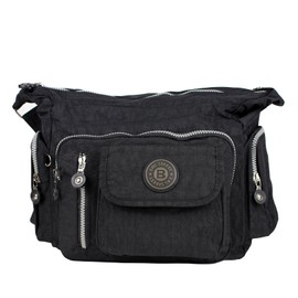 Bag Street Women's Cross-Body Bag Black BLACK 39