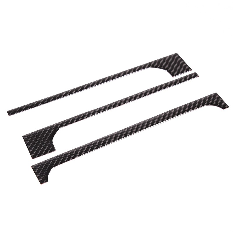 Hudiriy Soft Carbon Fiber Car Armrest Panel Cover TrimSticker Compatible