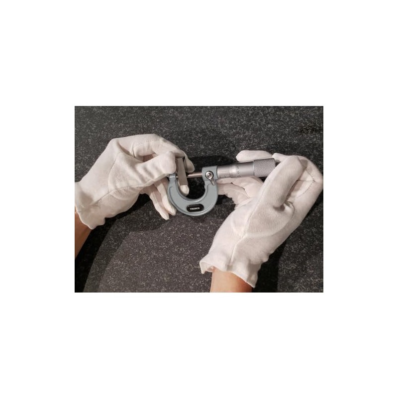 TRUSCO TMC-0025 Standard Outer Micrometer Measuring Range 0-25 mm