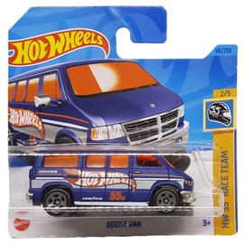 Hot Wheels - Dodge Van - HW 55 Race Team 2/5 - HKH67 - Short Card - Good Year - RAM - Mattel 2023