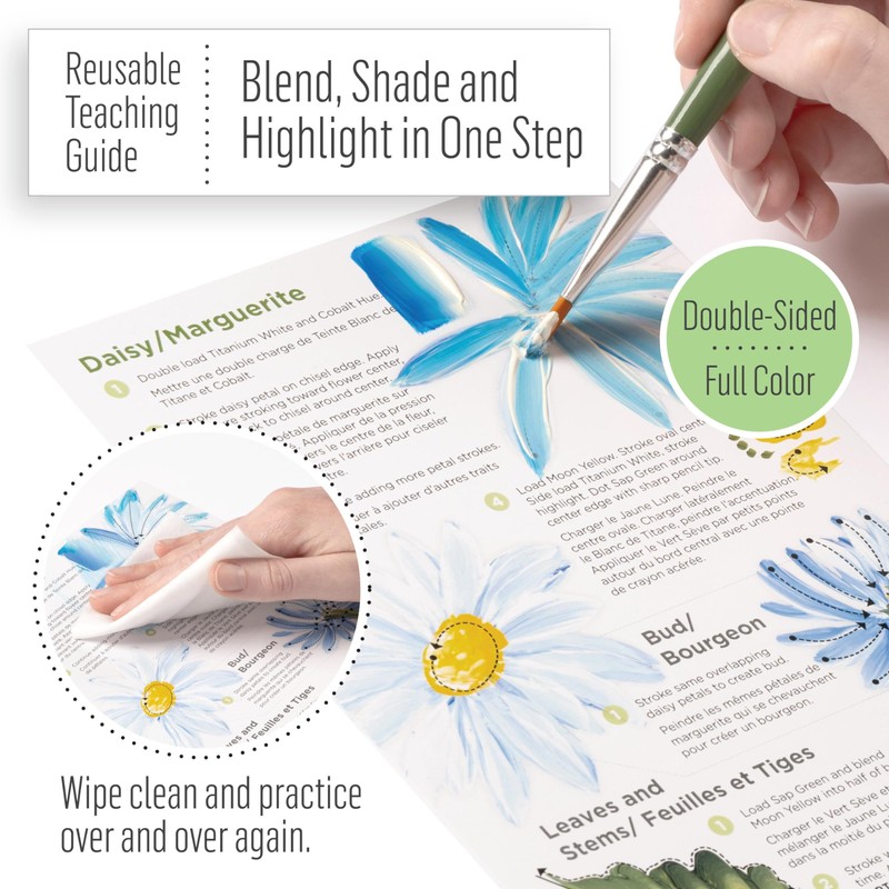 FolkArt One Stroke, Beginner Painting Kit, Includes 5 Paint Pots,