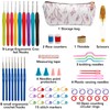 58 Pcs Crochet Hooks Set 17 Sizes Crochet Hook Kit