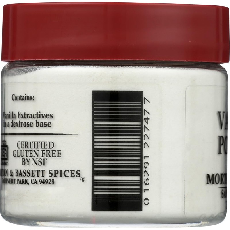 Morton & Basset, Spices Vanilla Powder, 1.1 Ounce