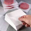 50 Pieces Non-Stick Waxed Burger Patty Papers Air Fryer Liners