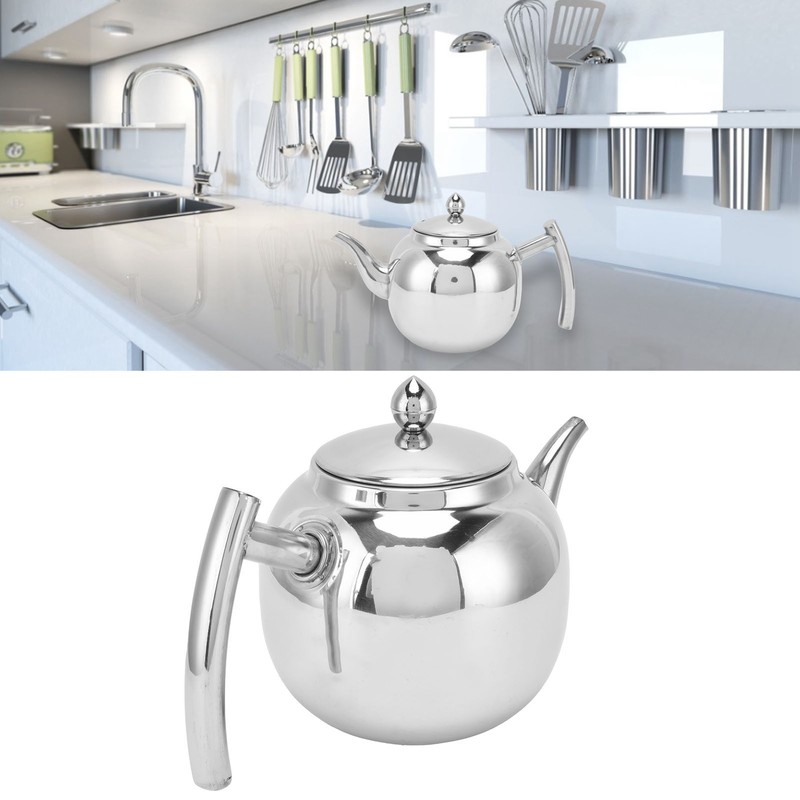 Household Teapot Stainless Steel Tea Pot Cold Water Kettle with