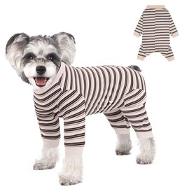 FEimaX Dog Recovery Suit After Surgery, Pet Abdominal Wounds Post Surgical Shirt for Dogs Cats, Puppy Spay Neuter Prevent Licking Onesie Alternative Bandages E-Collar & Cone