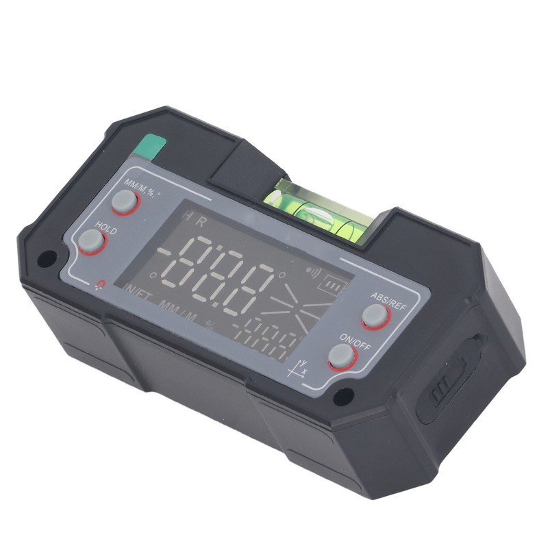 Digital Angle Gauge Magnetic Leveler Level Finder Protractor Bevel Inclinometer
