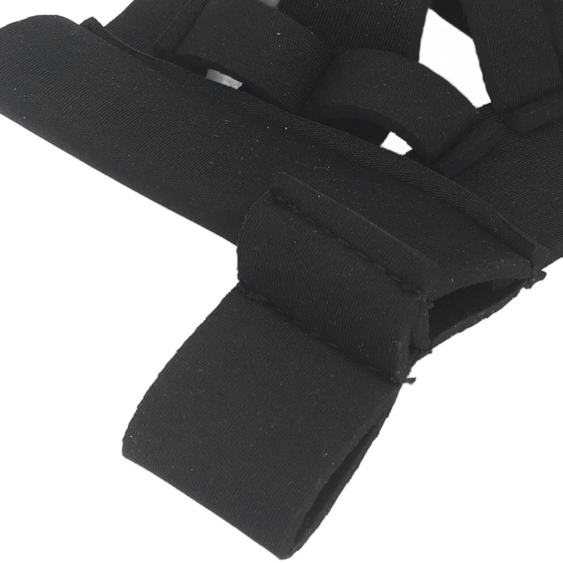 2Pcs Baseball Training Catching Glove Black Soft Comfortable Mini Baseball